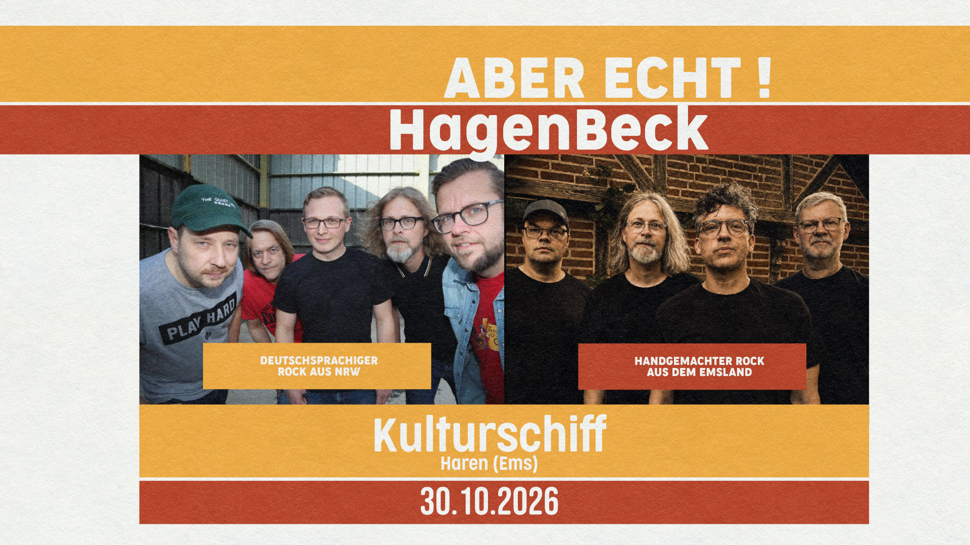 30.10.2026 | Aber Echt ! + HagenBeck